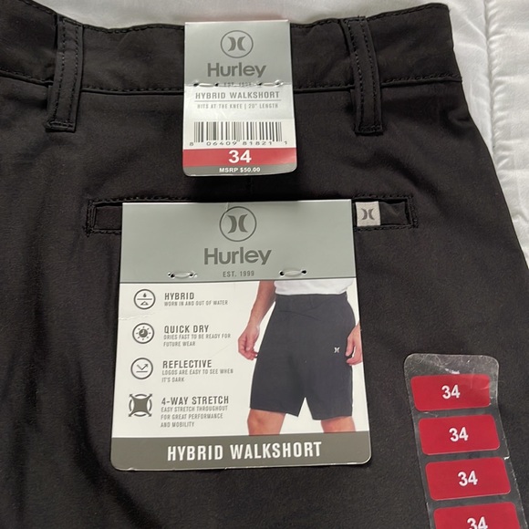 Hurley Hybrid Walkshort NWT - Picture 4 of 5